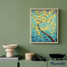 Cargar imagen en el visor de la galería, Pintar Por Números - Árbol De Oro Del Dinero - Figuredart - Árboles