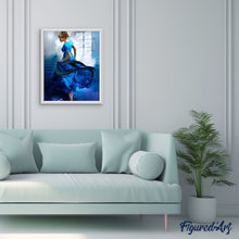 Cargar imagen en el visor de la galería, Pintar Por Números - Boda Azul Belleza - Figuredart - Baile