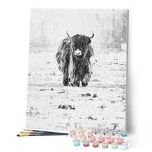 Cargar imagen en el visor de la galería, Pintar Por Números - Nieve Yak - Figuredart - Animales