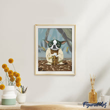 Cargar imagen en el visor de la galería, Pintar Por Números - Perro Yoda - Figuredart - Animales Películas Perros Star Wars
