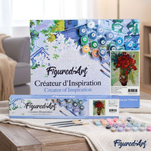Cargar imagen en el visor de la galería, Pintar Por Números - Margaritas Y Amapolas - Figuredart - Flores
