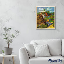 Cargar imagen en el visor de la galería, Pintar Por Números - Van Gogh - Casa Oise - Figuredart - Paisajes Reproducción De Obras De Arte Van Gogh