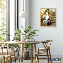 Cargar imagen en el visor de la galería, Pintar Por Números - Bailarina Cisne - Figuredart - Baile Romanticismo