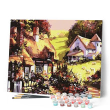 Cargar imagen en el visor de la galería, Pintar Por Números - Mountain Villas - Figuredart - Paisajes