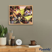 Cargar imagen en el visor de la galería, Pintar Por Números - Mountain Villas - Figuredart - Paisajes