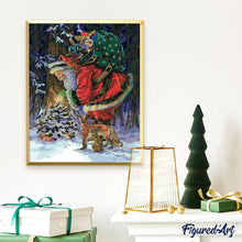 Cargar imagen en el visor de la galería, Pintar Por Números - Regalo Papa Noel - Figuredart - Paisajes