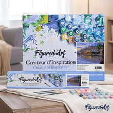 Cargar imagen en el visor de la galería, Pintar Por Números - Río Bellagio - Figuredart - Paisajes