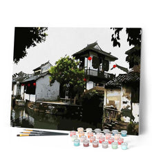 Cargar imagen en el visor de la galería, Pintar Por Números - Encanto De La Ciudad - Figuredart - Ciudades