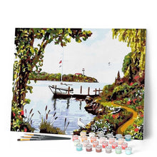 Cargar imagen en el visor de la galería, Pintar Por Números - Costa Americana - Figuredart - Barcos