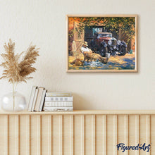 Cargar imagen en el visor de la galería, Pintar Por Números - Hombre Descansando - Figuredart - Paisajes