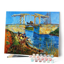 Cargar imagen en el visor de la galería, Pintar Por Números - Al Puente Colgante - Figuredart - Paisajes