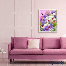 Cargar imagen en el visor de la galería, Pintar Por Números - Los Insectos Y Las Flores - Figuredart - Flores