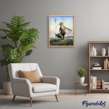 Cargar imagen en el visor de la galería, Pintar Por Números - Gato De Pesca - Figuredart - Animales Gatos