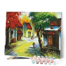 Cargar imagen en el visor de la galería, Pintar Por Números - Las Hojas De Otoño - Figuredart - Paisajes
