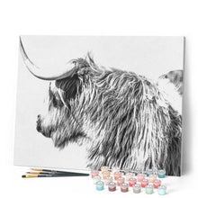 Cargar imagen en el visor de la galería, Pintar Por Números - Cuerno Yak - Figuredart - Animales