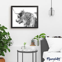 Cargar imagen en el visor de la galería, Pintar Por Números - Cuerno Yak - Figuredart - Animales