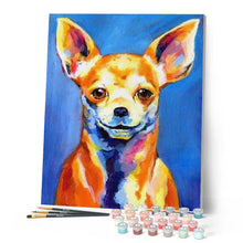 Cargar imagen en el visor de la galería, Pintar Por Números - Perro Pequeño 1 - Figuredart - Animales Perros