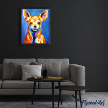Cargar imagen en el visor de la galería, Pintar Por Números - Perro Pequeño 1 - Figuredart - Animales Perros