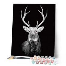 Cargar imagen en el visor de la galería, Pintar Por Números - Venado Gris - Figuredart - Animales