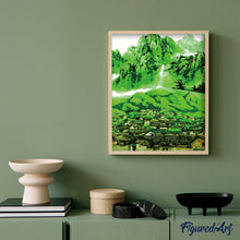 Cargar imagen en el visor de la galería, Pintar Por Números - Poder Verde - Figuredart - Paisajes