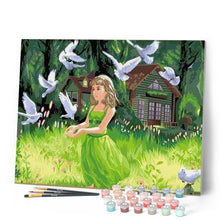 Cargar imagen en el visor de la galería, Pintar Por Números - Oración Y Paz - Figuredart - Animales Infantil