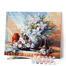 Cargar imagen en el visor de la galería, Pintar Por Números - Amor De La Flor De Llamadas - Figuredart - Flores