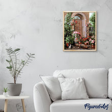 Cargar imagen en el visor de la galería, Pintar Por Números - Flor En El Porche - Figuredart - Flores