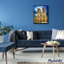 Cargar imagen en el visor de la galería, Pintar Por Números - Notre Dame 1 - Figuredart - Ciudades