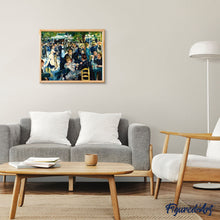 Cargar imagen en el visor de la galería, Pintar Por Números - Baile Del Moulin Rouge - Figuredart - Reproducción De Obras De Arte