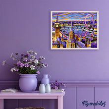 Cargar imagen en el visor de la galería, Pintar Por Números - El Amor En Londres - Figuredart - Ciudades