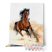 Cargar imagen en el visor de la galería, Pintar Por Números - Caballos - Figuredart - Animales Caballos