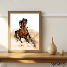 Cargar imagen en el visor de la galería, Pintar Por Números - Caballos - Figuredart - Animales Caballos
