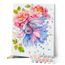 Cargar imagen en el visor de la galería, Pintar Por Números - Acuarela Peces - Figuredart - Animales Flores Peces