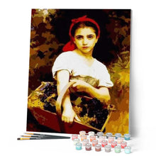 Cargar imagen en el visor de la galería, Pintar Por Números - La Recolección De Fruta - Figuredart - Retrato