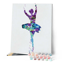 Cargar imagen en el visor de la galería, Pintar Por Números - Ballet De Color - Figuredart - Baile