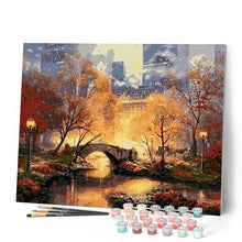 Cargar imagen en el visor de la galería, Pintar Por Números - Crepúsculo De Manhattan - Figuredart - Paisajes