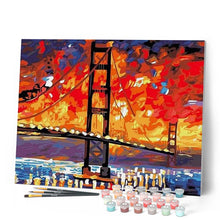 Cargar imagen en el visor de la galería, Pintar Por Números - Puente De La Esperanza - Figuredart - Ciudades