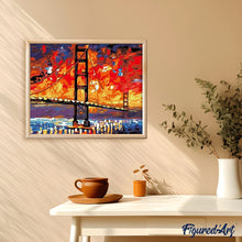 Cargar imagen en el visor de la galería, Pintar Por Números - Puente De La Esperanza - Figuredart - Ciudades