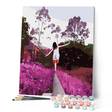 Cargar imagen en el visor de la galería, Pintar Por Números - Color Lavanda - Figuredart - Paisajes