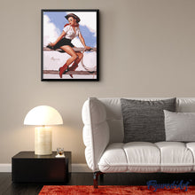 Cargar imagen en el visor de la galería, Pin-up vintage con lazo