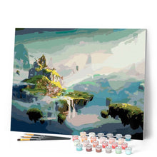 Cargar imagen en el visor de la galería, Pintar Por Números - Montañas Del Arco Iris - Figuredart - Deseos De Otros Lugares Montañas Paisajes