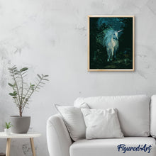 Cargar imagen en el visor de la galería, Pintar Por Números - Unicornio Blanco - Figuredart - Paisajes