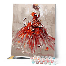 Cargar imagen en el visor de la galería, Bailarina y mariposas