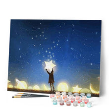 Cargar imagen en el visor de la galería, Pintar Por Números - Alcanzando Las Estrellas - Figuredart - Paisajes