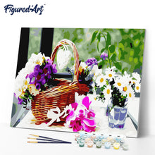 Cargar imagen en el visor de la galería, Canasta y flores silvestres