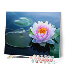 Cargar imagen en el visor de la galería, Pintar Por Números - Lirio De Agua - Figuredart - Flores
