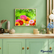 Cargar imagen en el visor de la galería, Pintar Por Números - Flores De Primavera - Figuredart - Flores