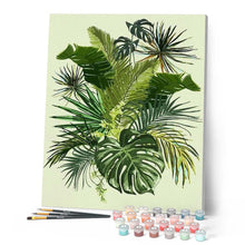 Cargar imagen en el visor de la galería, Pintar Por Números - Hojas De Plátano - Figuredart - Flores
