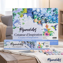 Cargar imagen en el visor de la galería, Pintar Por Números - Longirostravis De Color - Figuredart - Animales Flores