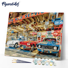 Cargar imagen en el visor de la galería, Coches en un garaje
